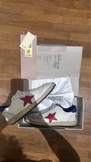 Golden Goose Ball Star Stella Rossa