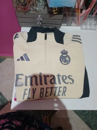 Sudadera Adidas Beige y Gris