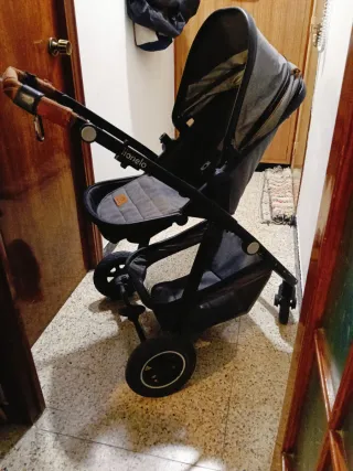 Cochecito LIONELO Amber 2 en 1 Gris