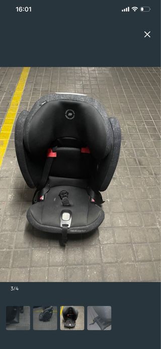 Silla coche infantil Grupo 1/2/3