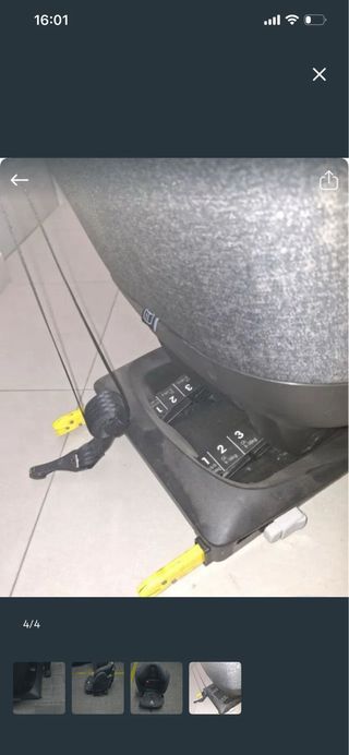 Silla coche infantil Grupo 1/2/3