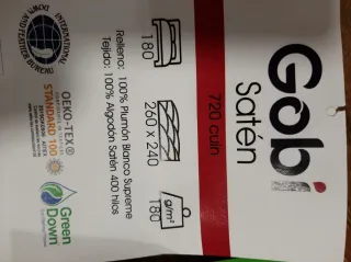 Edredón de plumón Gobi