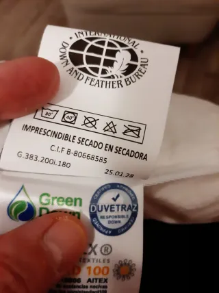 Edredón de plumón Gobi