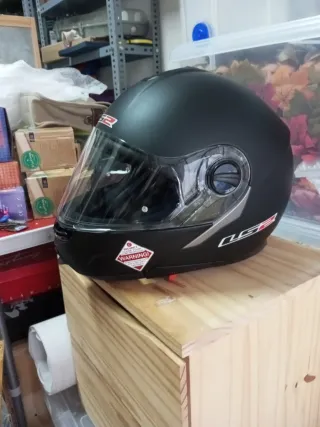 Casco Moto Negro LS2 Integral