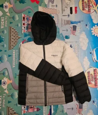 Chaqueta McKenzie Negra, Gris y Blanca