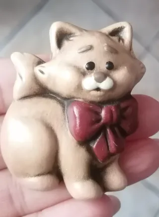 Magnette Gatto Egan Ceramica 5cm