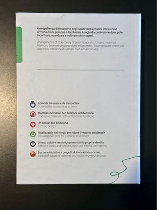 Borraccia piatta Booktilla