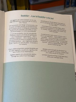 Borraccia piatta Booktilla