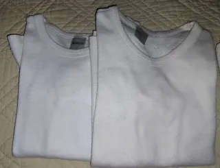 Pack 9 Camisetas Interiores Niño Blancas