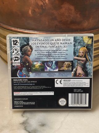 Final Fantasy XII Revenant Wings Nintendo DS