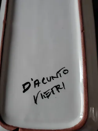 Vassoio D'Acunto Ceramica Limoni