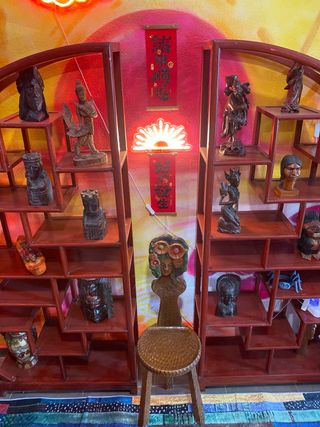 Estantería Oriental Artesanal 2 Unidades