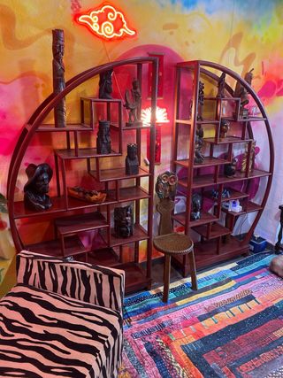 Estantería Oriental Artesanal 2 Unidades