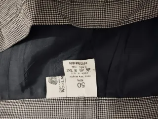 Gonna pura lana vergine tg 50 XL nuova