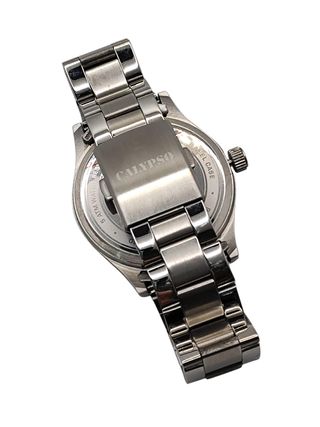 RELOJ CALYPSO K5860 CORREA ACERO ESFERA NEGRA