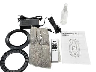 LIMPIADORA DE CRISTALES ELECTRICA PURUIKAI BLANCO PRK-N361 *A ESTRENAR*