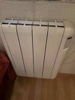 Radiador bajo consumo blanco