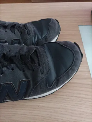 Zapatillas Hombre Talla 44 Negras/Gris