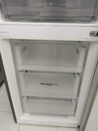 Nevera LG Combi Gris