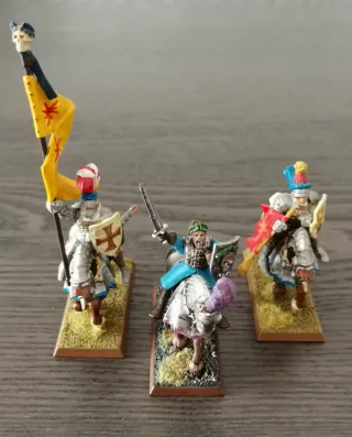 Caballeros de Reiksguard. Imperio. Warhammer.