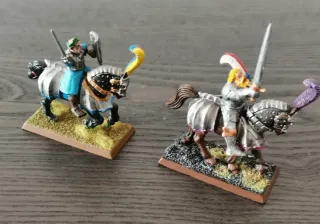 Caballeros de Reiksguard. Imperio. Warhammer.