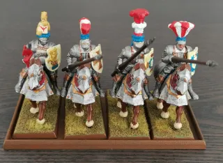 Caballeros de Reiksguard. Imperio. Warhammer.