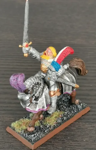 Caballeros de Reiksguard. Imperio. Warhammer.