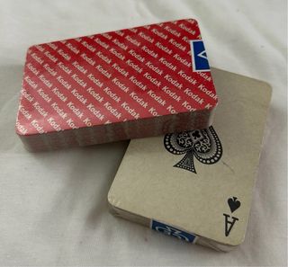 Carte da Gioco Sigillate Kodak Vintage