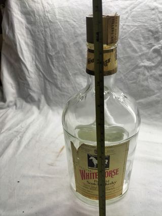 Garrafa White Horse Scotch Whisky Vazia