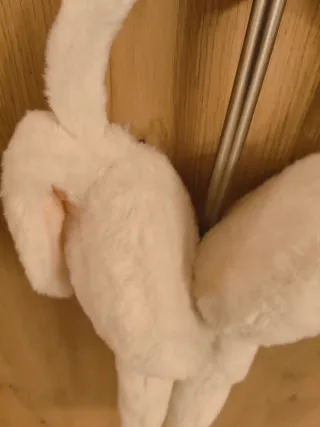 Copriorecchie bambina con orecchie da coniglio