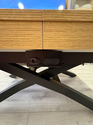 Mesa centro/comedor extensible eléctrica