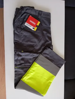 Pantalón de trabajo Velilla gris