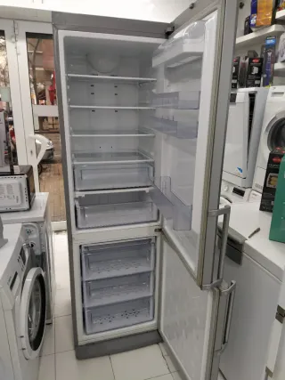 Nevera Samsung Combi Plata