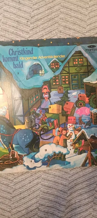 Vinilo Christkind kommt bald - Adventskalender