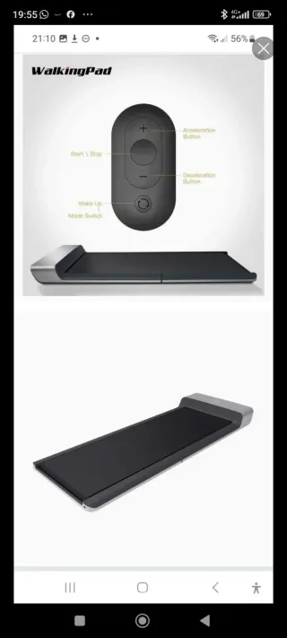 Xiaomi WalkingPad C1 cinta correr plegable