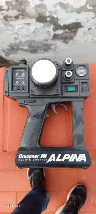 Emisora RC Graupner Alpina Vintage