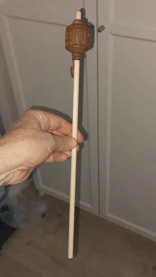 Rueda de oración tibetana madera