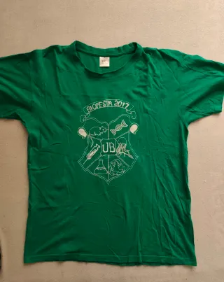 Camiseta BIOFESTA 2017 UB Verde