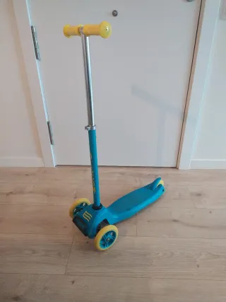 Patinete Olsson Decathlon 3 ruedas azul