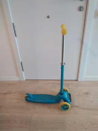 Patinete Olsson Decathlon 3 ruedas azul