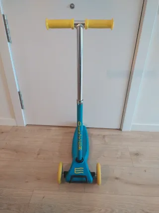 Patinete Olsson Decathlon 3 ruedas azul