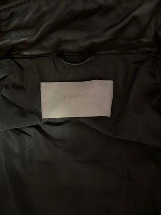 Abrigo Georges Rech Paris Negro