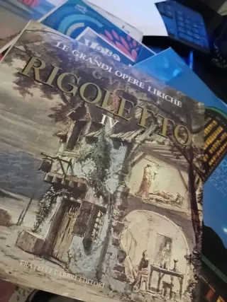 Vinili Rigoletto con libro