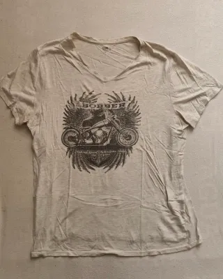 Camiseta Bobber Motera Talla L