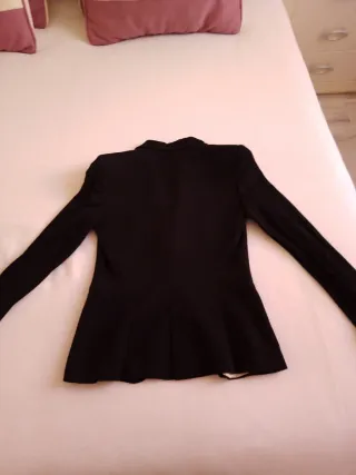 Chaqueta Zara Talla XS Negra