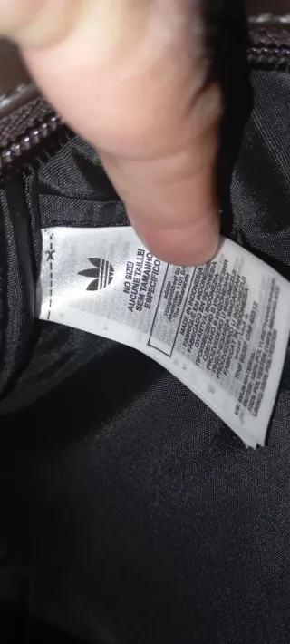 Bolso Adidas Marrón y Blanco