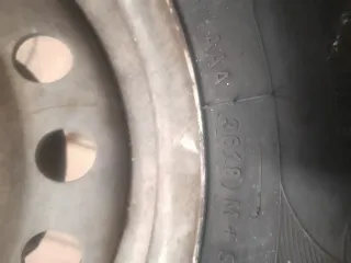 Llanta y neumático de remolque 155/80 R13