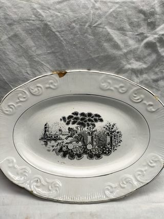 Travessa faiança antiga São Roque Aveiro