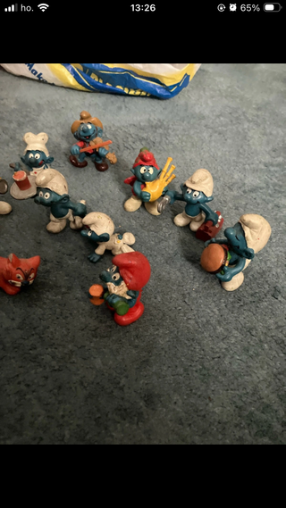 Puffi anni '80 - Set di personaggi