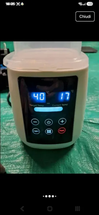 Scaldabiberon Intelligente ha 6 funzioni